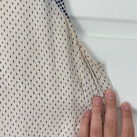 Madewell sleeveless patterned blouse - Picture 4 of 7